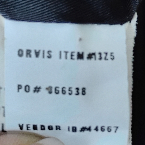 Orvis Wool Blend Pea Coat 14 A-Line Button Front Classic Fall Winter Outerwear - Picture 8 of 9